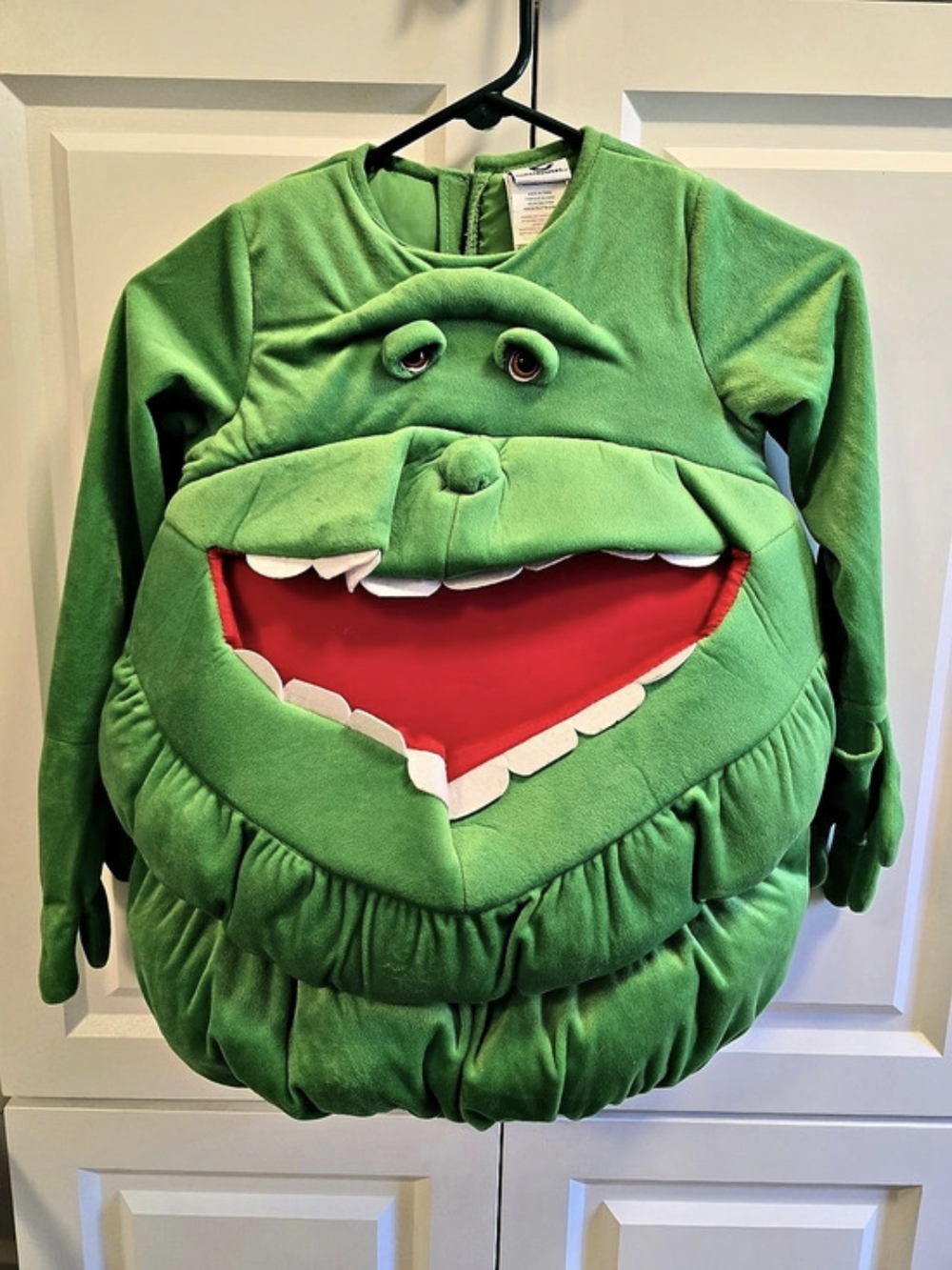 Ghostbusters Slimer Costume Youth XS/Small Green Fiberfill-Padded Costume
